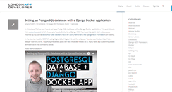 Desktop Screenshot of londonappdeveloper.com