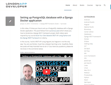 Tablet Screenshot of londonappdeveloper.com